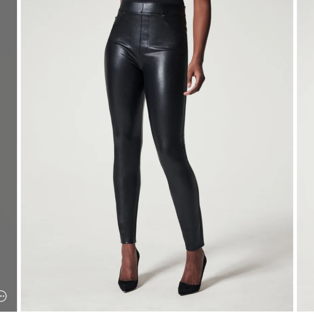 Spanx faux leather pant leggings